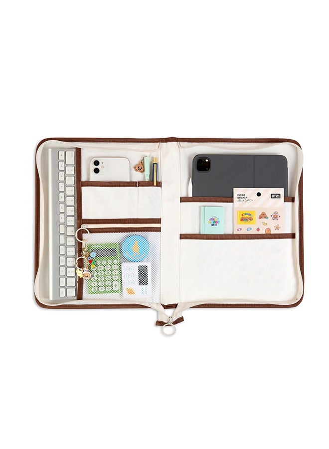 BT21 Koya Canvas Jelly Candy  Multi Bag Pouch - Image 2