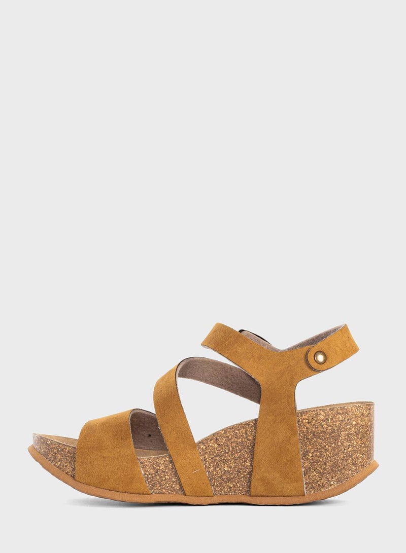 BAYTON Melilla Multi Strap Wedge Sandals  - Image 2