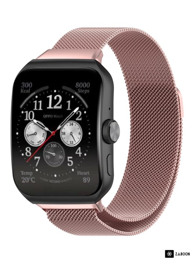Generic - OPPO Watch 3 Pro Milanese Stainless Steel Metal Watch Band - Image 1