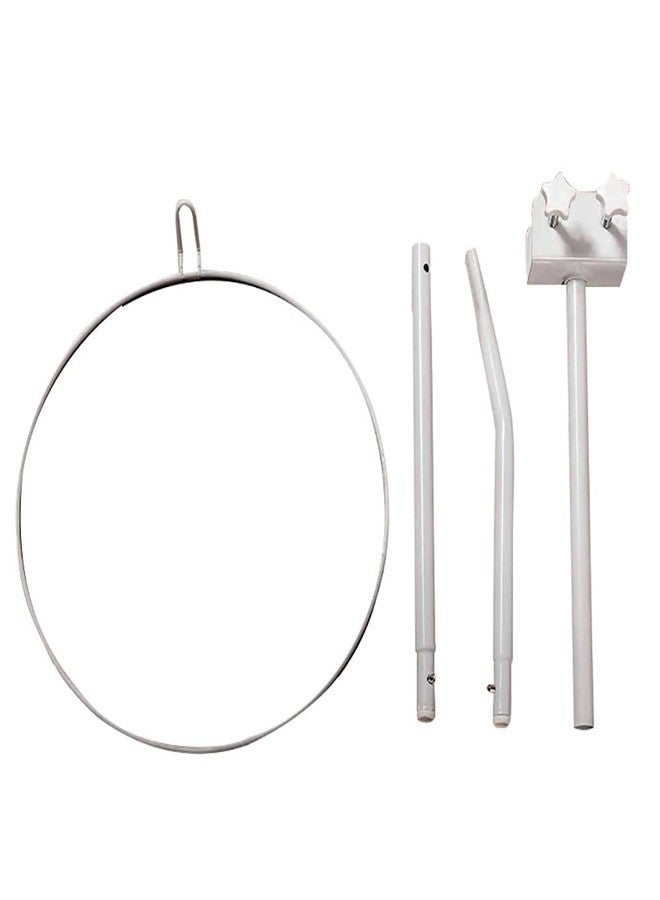 Vilemoon Crib Canopy Holder Mosquito Net Stand Holder Set Metal Adjustable Clip-On Stand Bracket for Rack Mosquito Net Accessories - Image 3