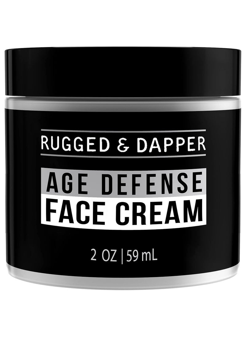 RUGGED & DAPPER RUGGED  DAPPER Mens Anti Aging Face Cream Mens Face Cream Mens Face Lotion Anti Aging Cream for Men Mens Wrinkle Cream Face Anti Aging Face Moisturizer for Men Mens Face Moisturizer 2 oz 