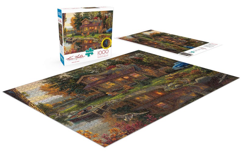 Buffalo Games - Kim Norlien - Peace Like A River - 1000 Piece Jigsaw Puzzle for Adults -Challenging Puzzle Perfect for Game Nights - Finished Size is 26.75 x 19.75 - Image 3