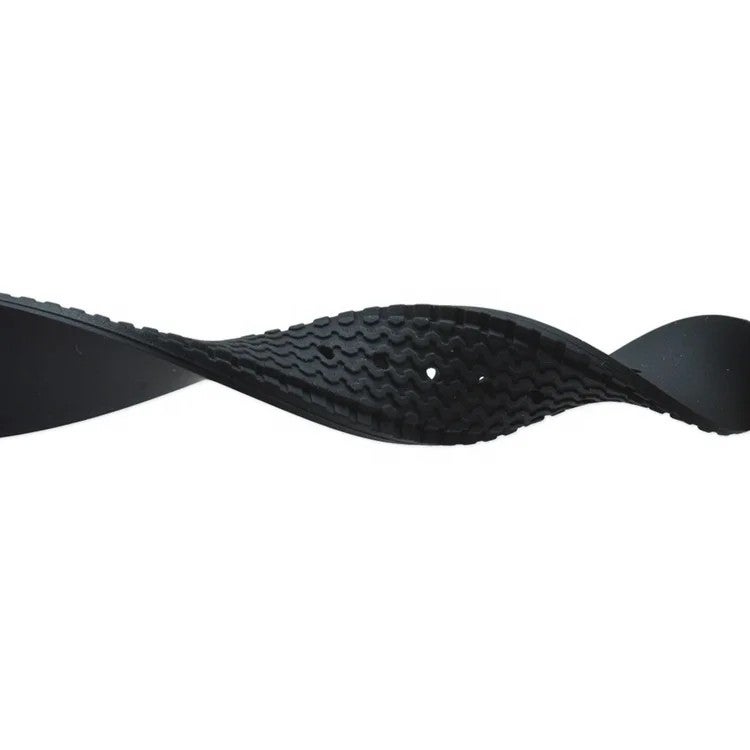 Bluejw New Tire Pattern Black Soft Silicone Watch Strap 20mm 22mm, Waterproof Sports Replacement Band - Image 5