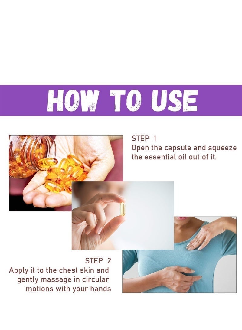 EELHOE Capsules - Firming and Nourishing Chest Care Capsules 30pcs - Image 2