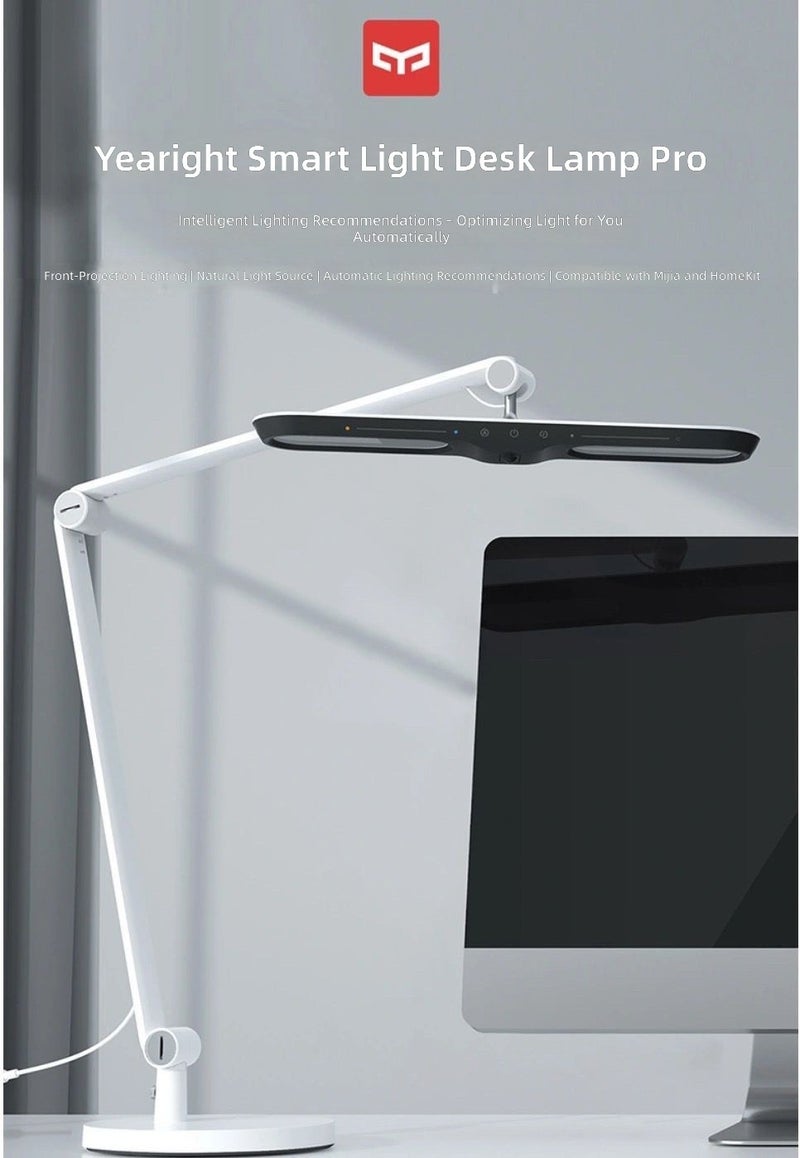 Yeelight V1 Pro Smart Eye-Care Desk Lamp, Full Spectrum, AA Illumination, RG0, Supports HomeKit & Mi Home, Foldable, Auto Brightness - Image 2