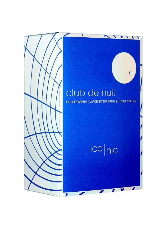 Armaf Club de Nuit Bleu Iconic Eau de Parfum 105ml - Image 2