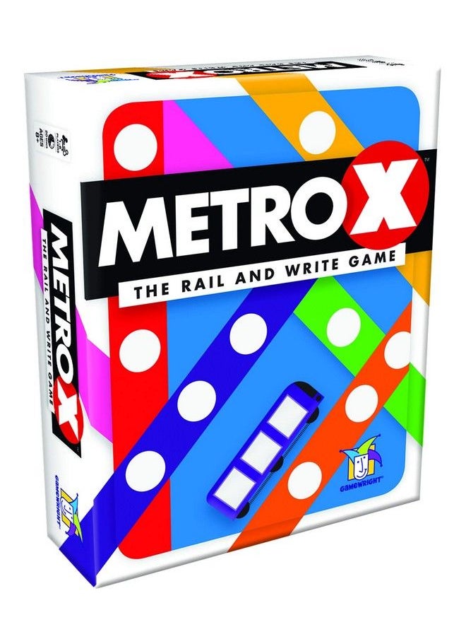 Gamewright - Metro X The Rail & Write Game - Image 1