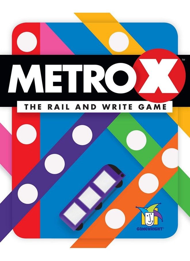 Gamewright - Metro X The Rail & Write Game - Image 1