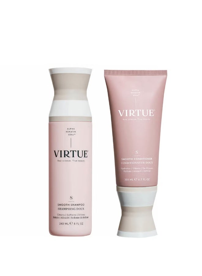 VIRTUE Smooth Shampoo and Conditioner - Image 1