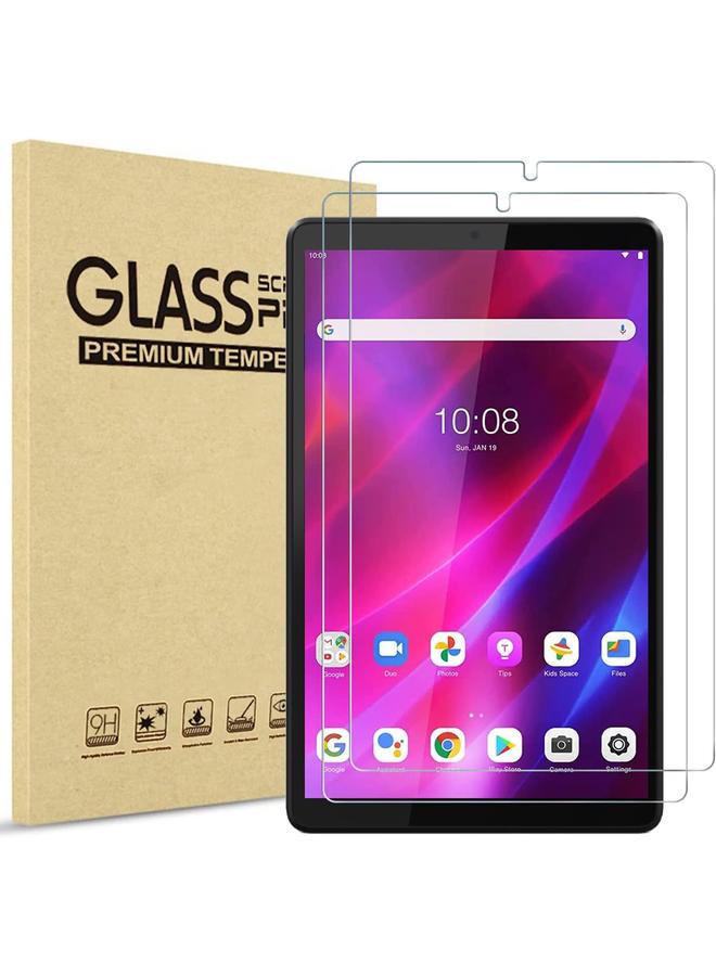 Procases 2 Pack Screen Protector For Lenovo Tab Tab M8 Smart Tab M8 3Rd Gen 2022 Tab M8 Hd Lte 2021 Tab M8 Hd Smart Tab M8 Tempered Glass Screen Film Guard 8.0 Inch - Image 1
