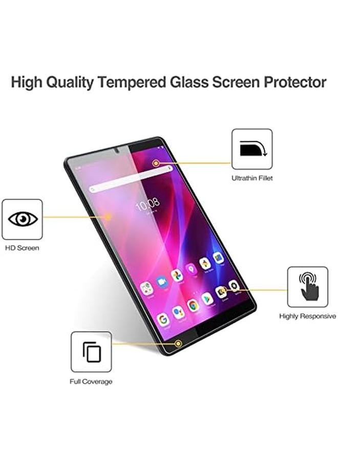 Procases 2 Pack Screen Protector For Lenovo Tab Tab M8 Smart Tab M8 3Rd Gen 2022 Tab M8 Hd Lte 2021 Tab M8 Hd Smart Tab M8 Tempered Glass Screen Film Guard 8.0 Inch - Image 3