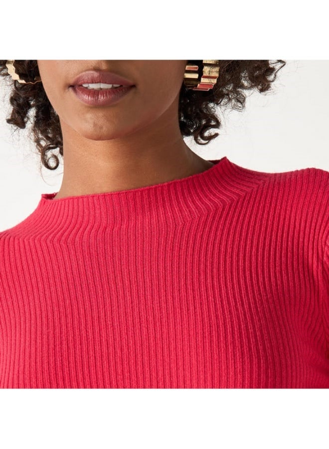 2Xtremz 2Xtremz Ribbed Sweater with Long Sleeves - Image 1