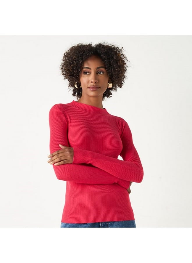 2Xtremz 2Xtremz Ribbed Sweater with Long Sleeves - Image 2