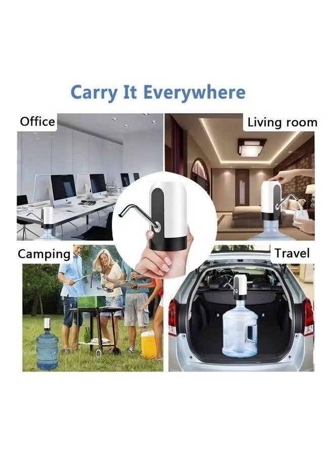 Water Bottle Pump USB Charging Portable Electric Water Pump for 2-5 Gallon Jug