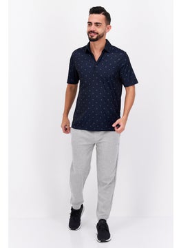 Greg Norman Men Sportswear Fit Short Sleeves Outdoor Polo, Navy  - Image 4