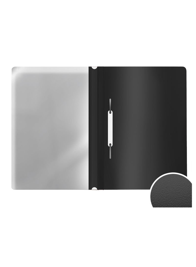 ErichKrause 20-Piece A4 Size Report File With Fastener Black - Image 2