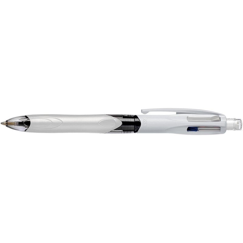 BIC 4 Colours Multifunctional Ballpoint Pen and HB Pencil Combo Set of 12 All in One Writing Instrument with Built in Eraser - Image 2