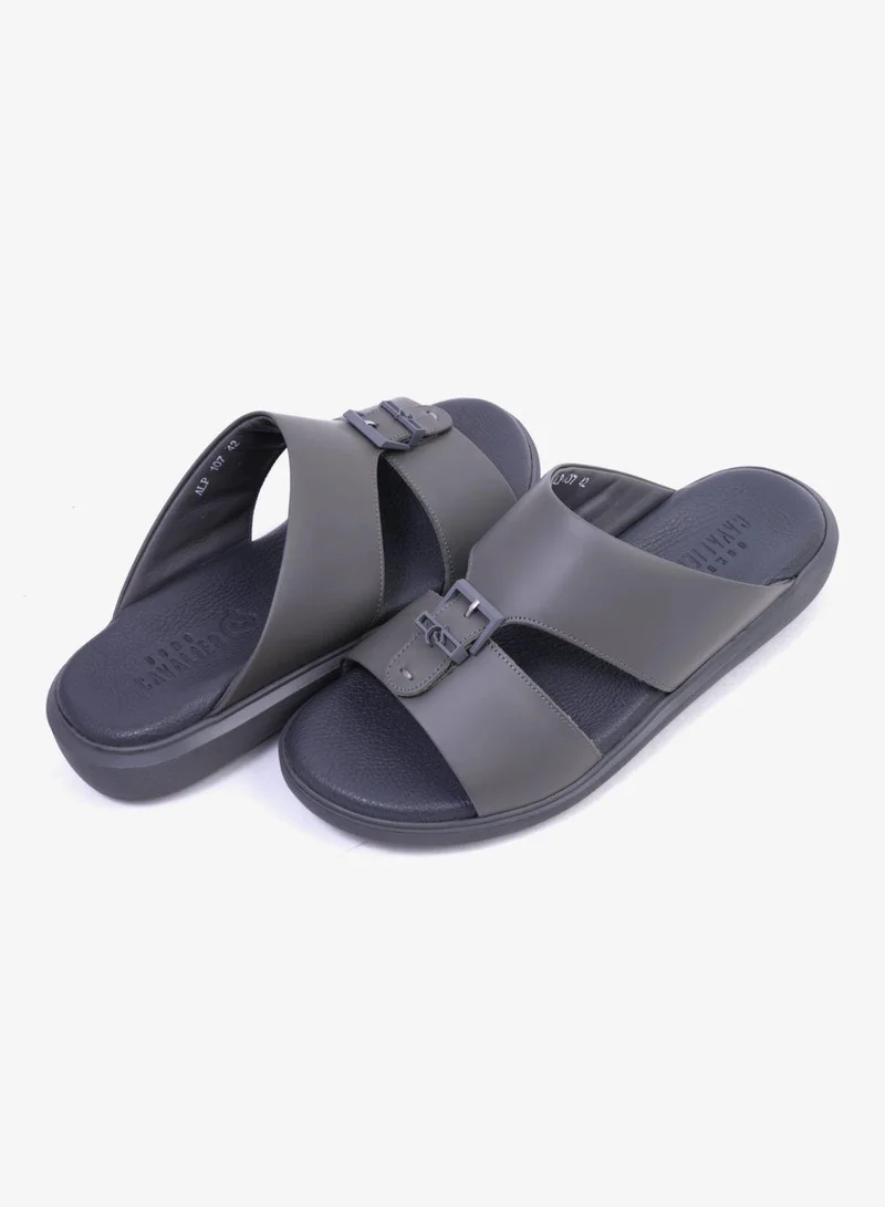 اومو كافالير UOMO CAVALIER MENS SANDALS  -  ALP 107 GREY
