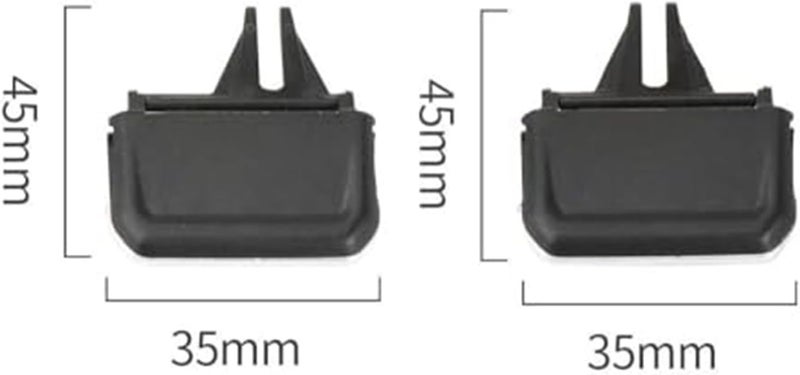 QASULER Dashboard Air Vent Clip for VW Tiguan 2017-2021 - Image 3