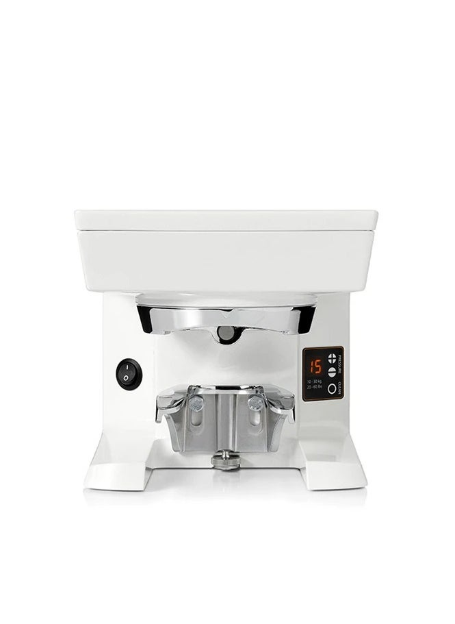 PUQpress M2 Gen 5 Automatic Tamper, Tailor-made for MYTHOS 1 & 2, 58.3mm, 110-240V, 50-60HZ - White  - Image 1