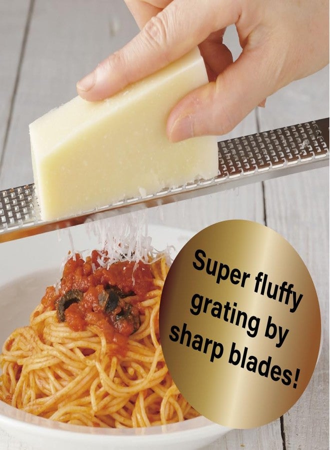 Terra Distribution Cheese Grater Handheld [ Made in Japan ] Stainless Steel Hand Grater for Kitchen - Image 4