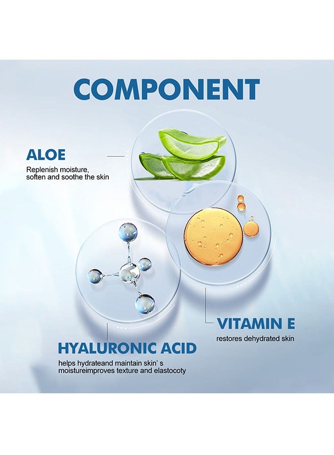 OUHOE Moisturzing Replenishment Sleeping Frozen Mask,Hydrating and Moisturizing Sleeping Jelly Mask Shrinks Pores Rejuvenates Brightens Skin Refreshes and Moisturizes 100g - Image 2