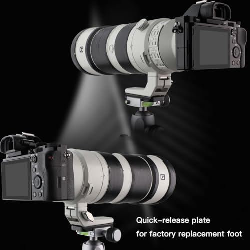 Leftfoto Lens Plate for Sony FE 200-600mm f/5.6-6.3 G OSS (SEL200600G) Lens, Replacement Foot Mount - Arca Swiss Style - Image 5
