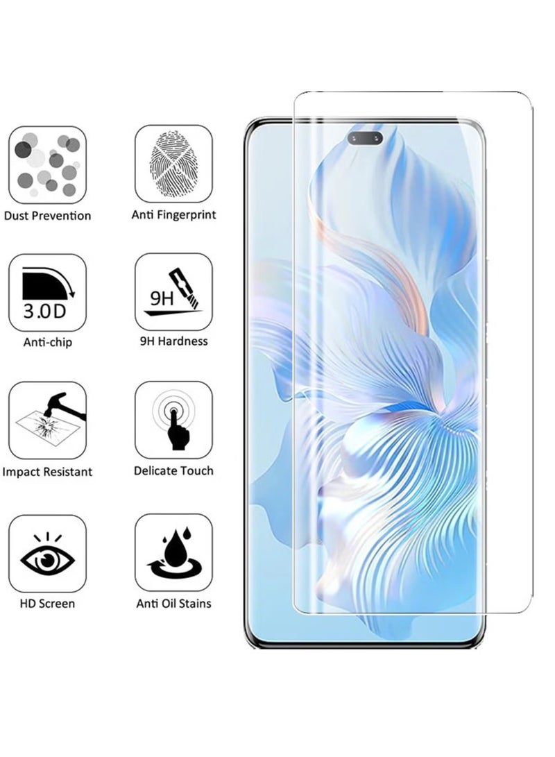 Motorola Edge 60 Pro 5G Premium Tempered Glass Design For Motorola Edge 60 Pro Smartphone Advanced Border Less Full Edge To Edge UV Screen Protector And Easy Installation Kit - Image 3