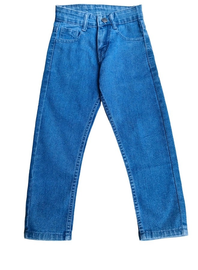 Oner Baby Boys Ethnic wear Jeans Pant DN 013 (6 Months - 12 Months, Black) - Image 1