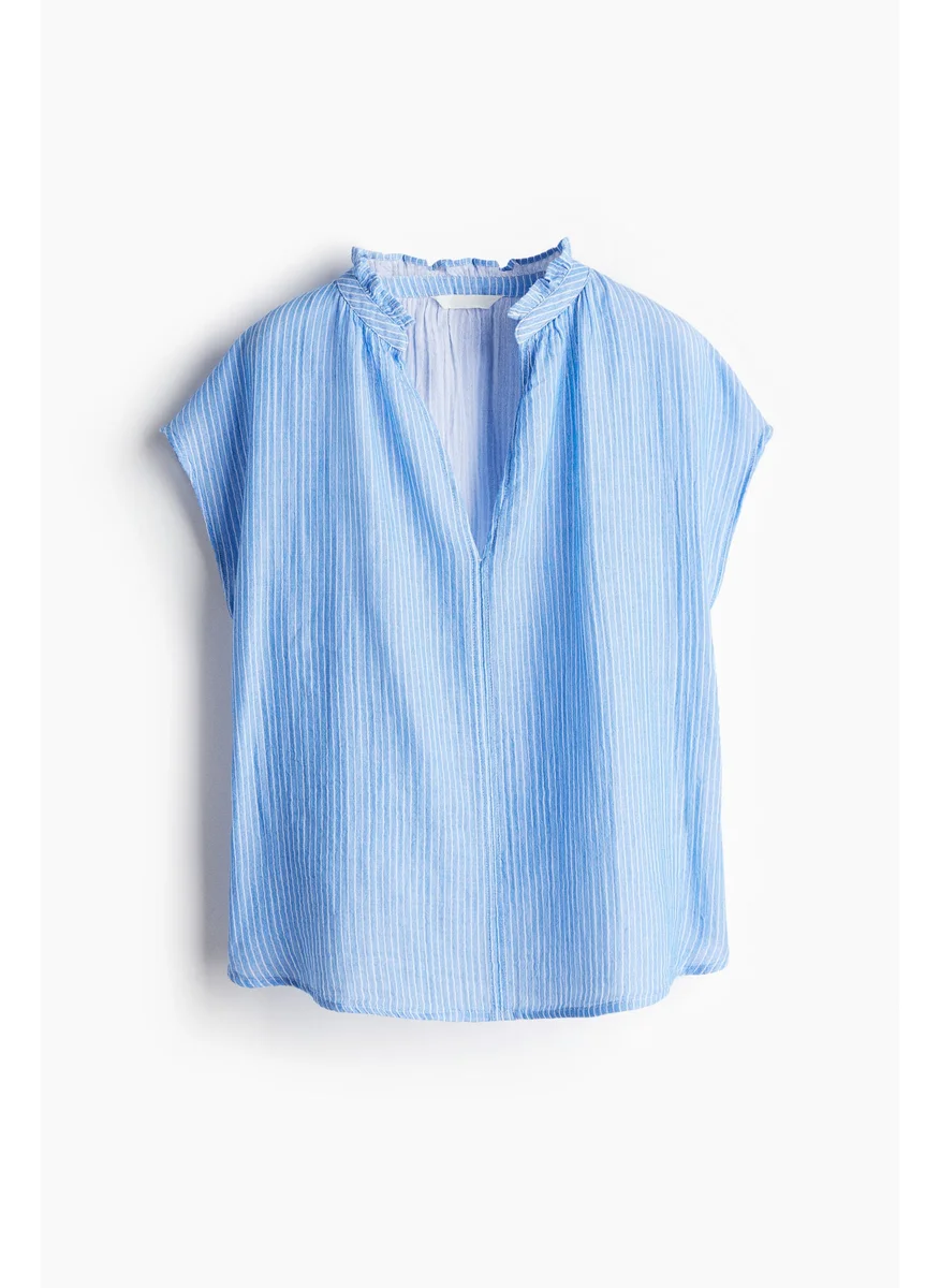 اتش اند ام Cotton Muslin Blouse