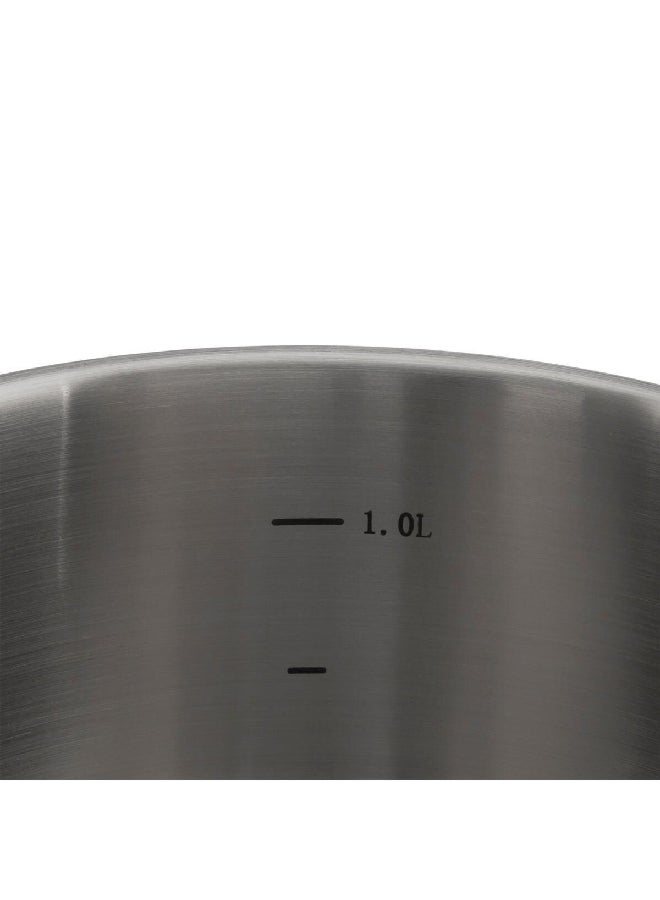 Five Simply Smart Resilience Ergonomic Stainless Steel Sauce Pan Silver 16 cm 179700 - Image 3