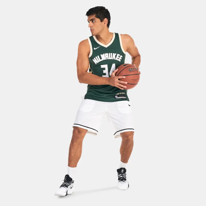 Nike Men's Dri-FIT NBA Swingman Milwaukee Bucks Icon Edition Jersey - 2022/23