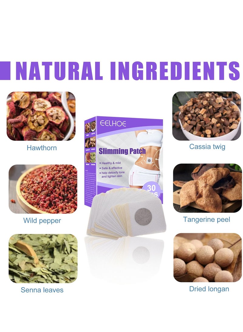 EELHOE 30 Pcs Anti Obesity And Weight Loss Magic Patch - Image 4