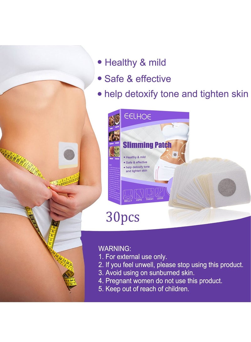 EELHOE 30 Pcs Anti Obesity And Weight Loss Magic Patch - Image 2