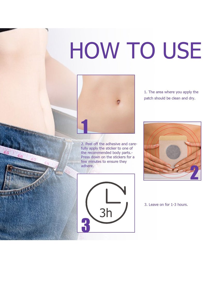 EELHOE 30 Pcs Anti Obesity And Weight Loss Magic Patch - Image 3