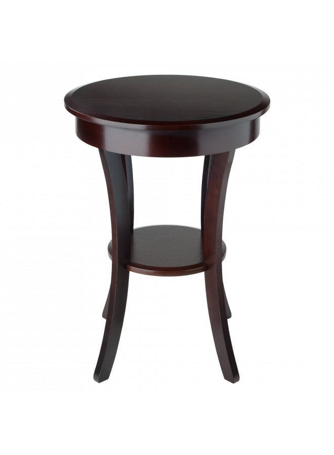Winsome Winsome Wood Sasha Accent Table, Cappuccino(color may slightly vary), 20 in x 20 in x 27 in  - Image 5