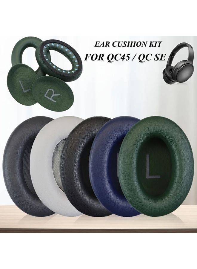 Army Green Replacement Ear Pads For Bose QC45 QC SE Headphones 2 Pack - Image 3