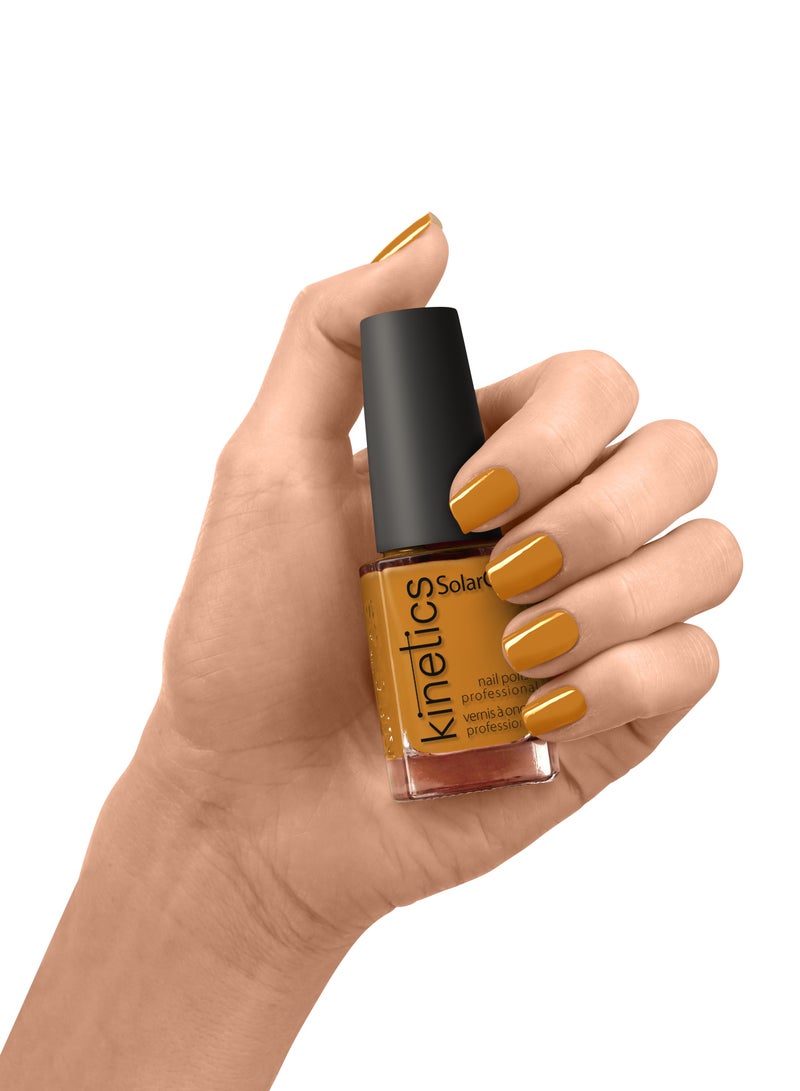 KINETICS SOLARGEL PROFESSIONAL NAIL POLISH 15 ML | #511 GOLDEN HOUR - Image 2