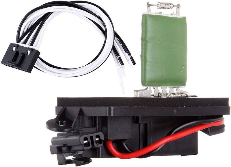 SCITOO Air Conditioning Heater Fan HVAC Blower Motor Resistor Regulator fit for GMC Sierra 2500 1999-2004 /for GMC Sierra 3500 2003, 2005-2006 /for GMC Yukon 2000-2006 - Image 1
