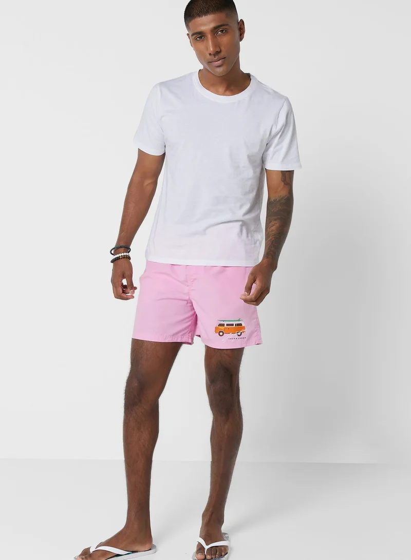 JACK & JONES Printed Shorts