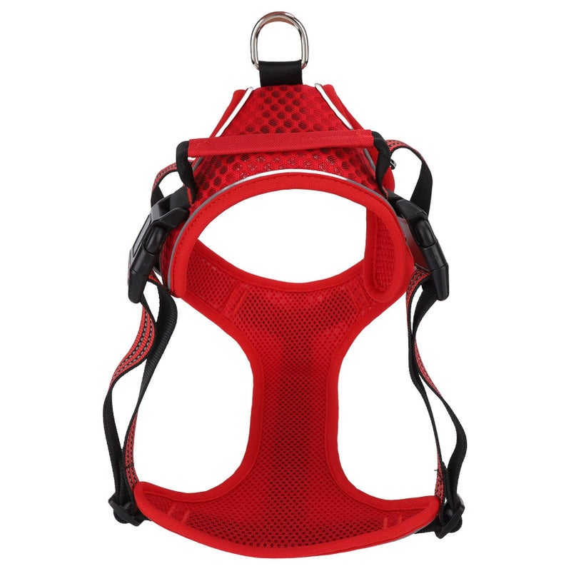 Adjustable Reflective Dog Harness Vest Medium Size For Outdoor Walking And Training - Image 3