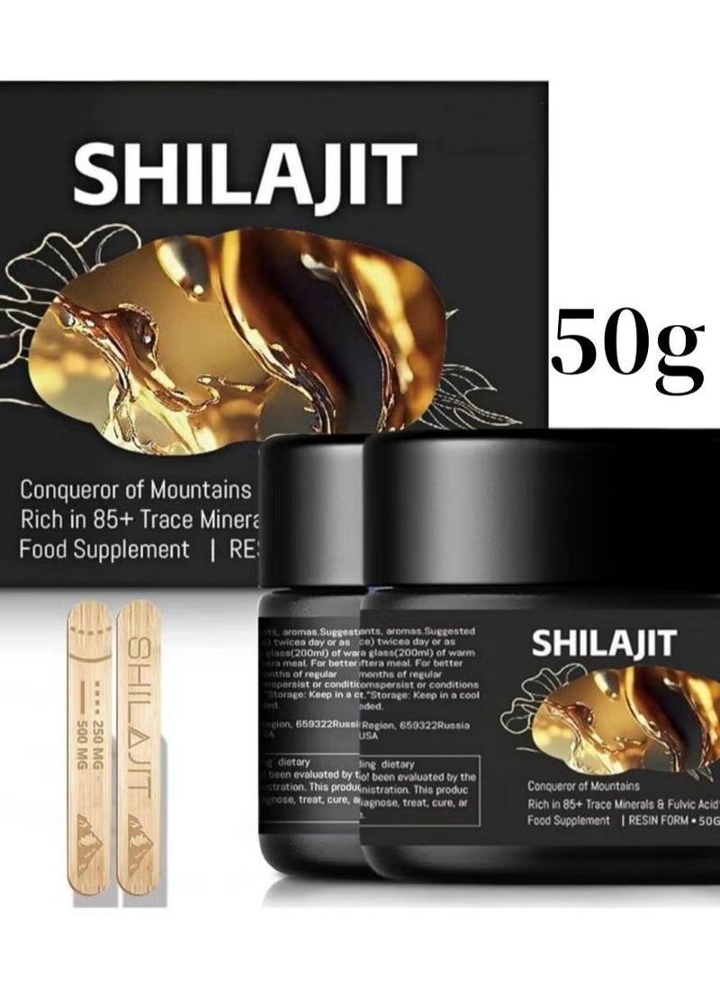 Shilajit RX Pure Himalayan Shilajit Resin High Potency Gold Grade for Men & Women| 75 Servings for Energy Boost & Immune Support, 85+ Trace Minerals, 75%+ Fulvic Acid  - Image 1