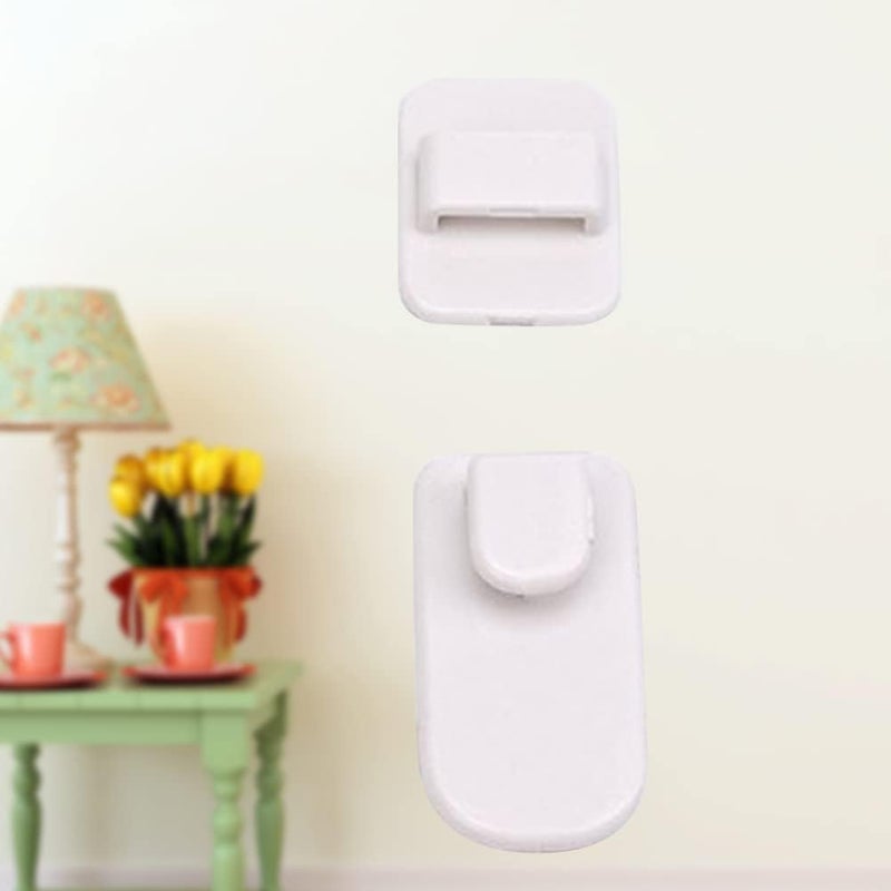 White Remote Control Holder Organizer Mount Stand For TV AC And Small Items - Image 1