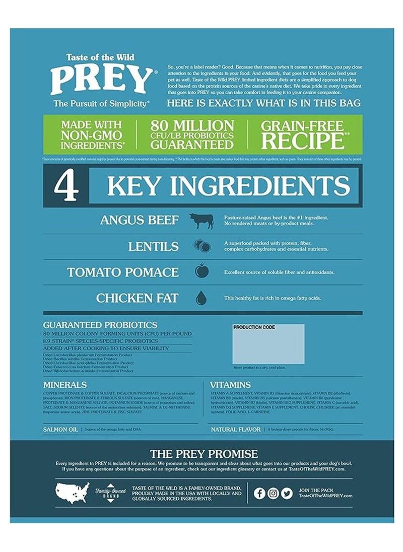 Taste of the Wild PREY Angus Beef Limited Ingredient Formula 3.63 kg - pzsku/Z84C11A1F8B473A7E51B9Z/45/_/1691963732/8c52c4ab-0509-4229-8c05-848b78421655