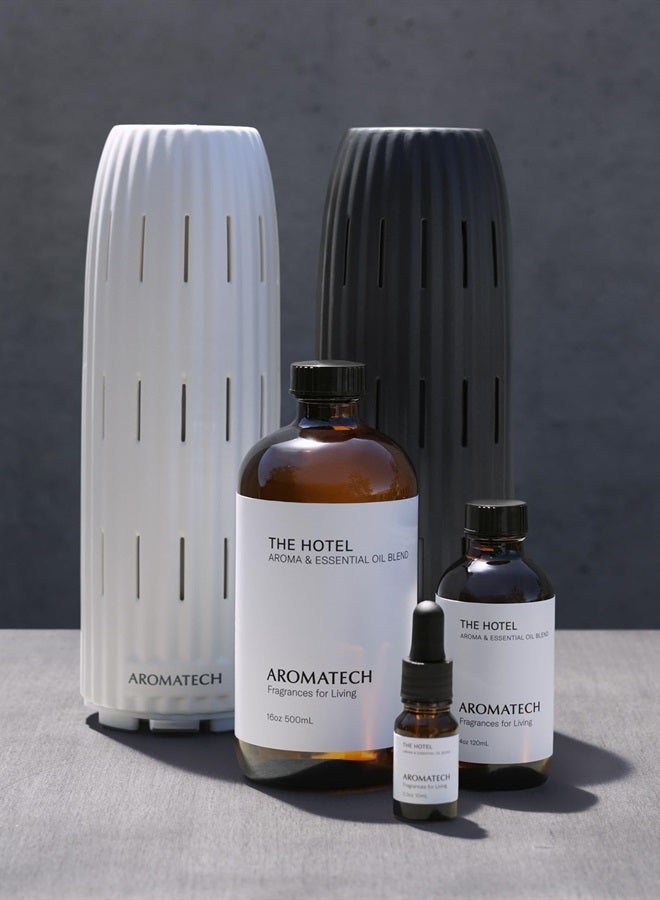 AromaTech The Hotel Aroma Essential Oil Blend, Pure Aromatherapy with Peach, Lavender & Pine, for Diffuser & Humidifier - 0.3 fl oz, 10 mL  - Image 4