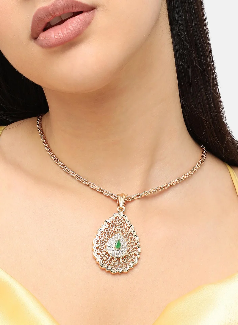 SOHI Party Artificial Necklace Jewellery