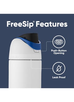 Owala Star Wars Freesip Insulated Stainless Steel Water Bottle With Straw For Sports And Travel, Bpa-Free, 24-Ounce, Stormtrooper  - Image 4
