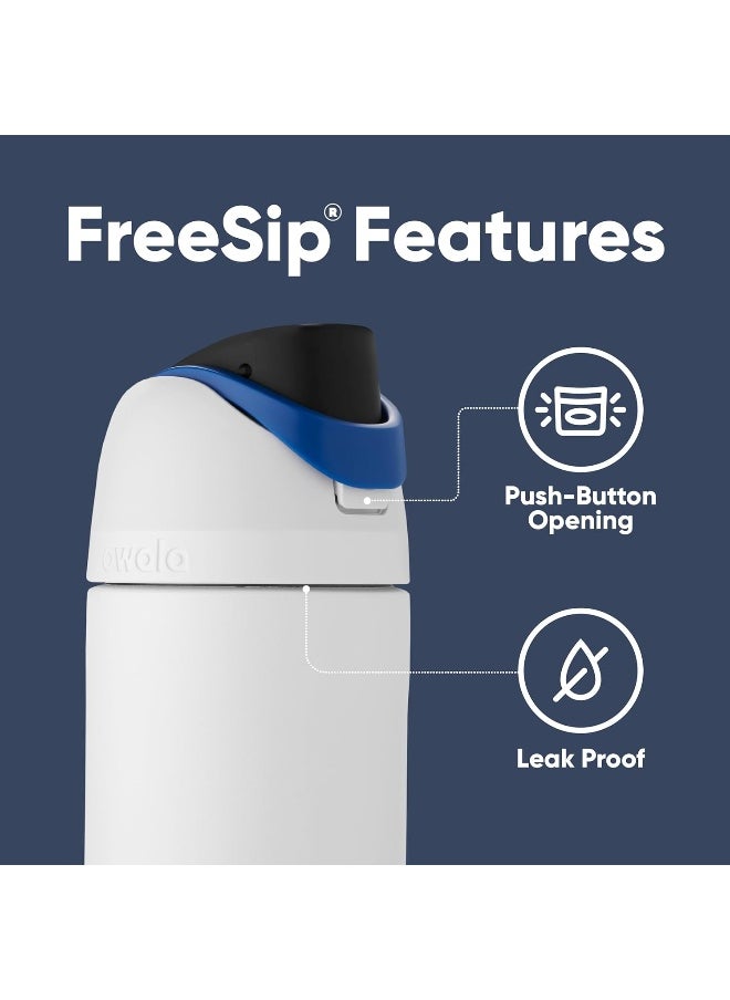 Owala Star Wars Freesip Insulated Stainless Steel Water Bottle With Straw For Sports And Travel, Bpa-Free, 24-Ounce, Stormtrooper  - Image 4