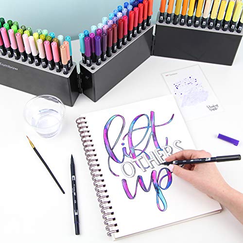 Tombow 56179 Dual Brush Pen Art Markers, 108 Color Set with Marker Case. Blendable, Brush and Fine Tip Markers with Marker Case - Image 5