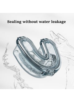 SYOSI Retainer Case Travel Denture Holder, Leak-Proof Portable Aligner and Night Guard Case, Easy-to-Clean for Home, Travel, Office Use  - Image 4